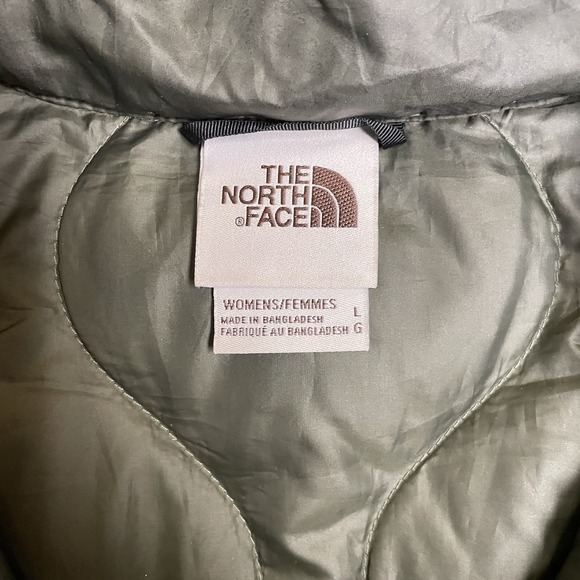 The North Face Westcliffe Quilted Puffer Down Vest in Green Women's Large - Picture 3 of 7